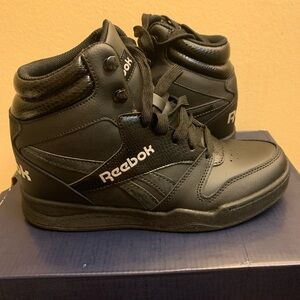 Reebok Women's Black Wedge Sneakers